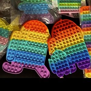 Among Us - Imposter - LARGE - Sensory Toy - Pop It - Fidget Toys 🧸